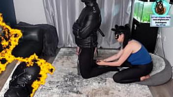 Femdom spanking caning ballbusting flogging flr real couple homemade bondage bdsm milf stepmom