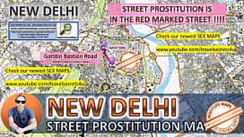 New delhi india sex map street map massage parlours brothels whores