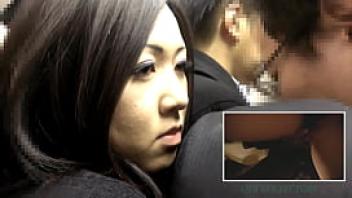 After story real groper in japanease train