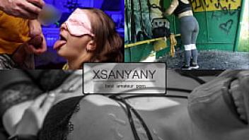 Ice cream taste game with big cheat on 18 year old blindfolded teen girl 039 s best friend xsanyany