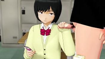 Mmd school girl handjob cumshot