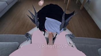 Strip and blowjob pov lap dance vrchat erp