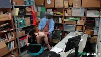 Alex harper gets caught and fucked after shoplifting