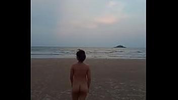 Step mom on beach with dad 039 s friends