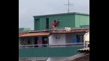 Flagra na favela