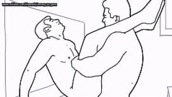 Black and white animated gay porn part 4