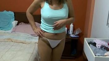 Ardientes 69 my hotwife showing off her tits