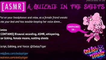 Asmr a quickie in the sheets erotic audio play by oolay tiger