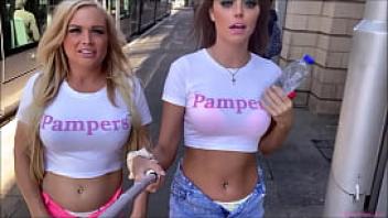 Jessica morgan tammy pink get caught wearing nappies in public august 2022