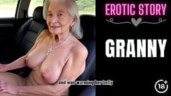 Granny story hitchhiker gets blowjob from old granny part 1