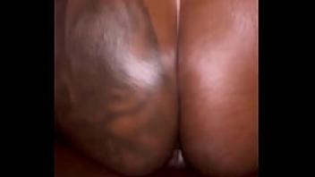 Ebony bbw takes good dick from the back