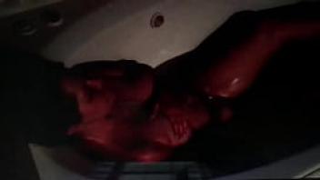 Caught my wife masturbating in the bathtub