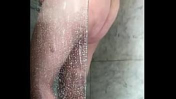 Wife caught fucking shower head again