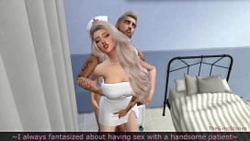 Busty nurse fucked rough by patient from prison