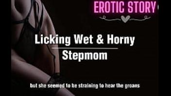Licking wet amp horny stepmom