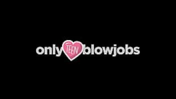 Onlyteenblowjobs filmed my blonde babe sucking my cock really good