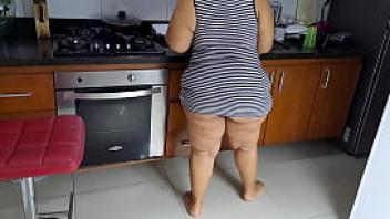 Hermosa madura bbw chupando polla pov