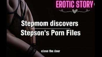 Stepmom discovers stepson  porn files