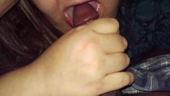 Good girl be nasty giving throat slurping dick using spit swallowing cum and leaving no ch ld left behind