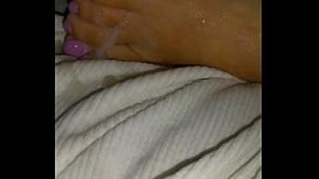 Creamy petite feet