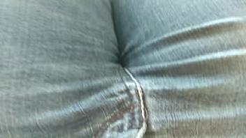 4k masturbation in jeans with orgasm