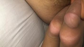 Pantyhose footjob cumshot