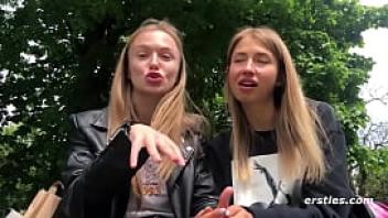 Ersties hot blonde girls enjoy lesbian sex together
