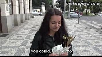 Czech girl lili devil pounded with nympho stranger for money