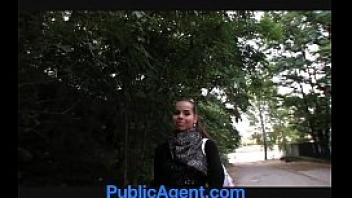 Publicagent hd bus stop girl loves riding my big cock outside