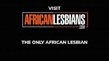 Hidden cam shows lesbian sex in african shower
