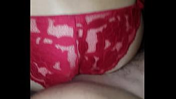 Amateur in red doggystyle