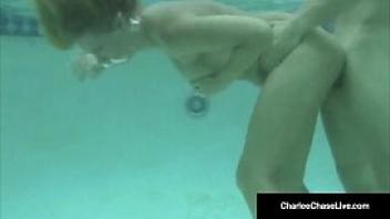 Blonde milf charlee chase does underwater sucking amp fucking