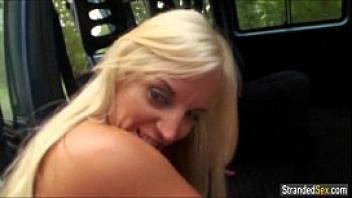 Blondie banged by stranger for a ride