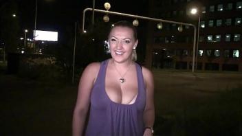 Big tits model krystal swift street casting for public dogging orgy gang bang blowjob and pretty