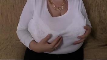 Lotion huge breast