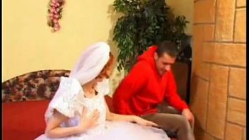 Best man fucks redhead bride